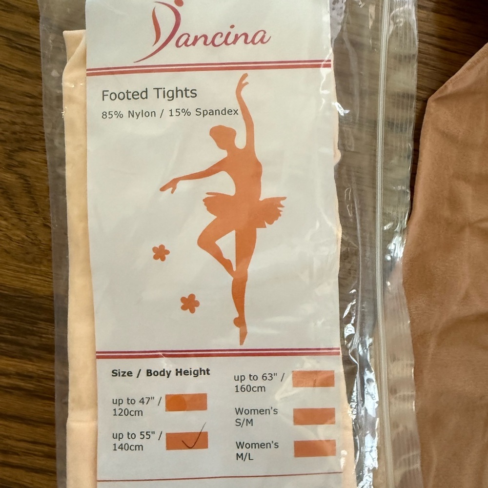 Kids Footed Dance Tights - up to 55”